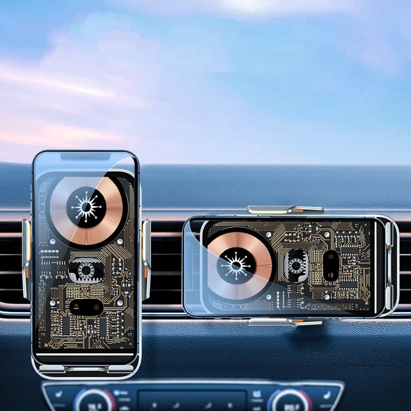 Chargeur Sans Fil Induction Automatique pour Voiture  - Image 4
