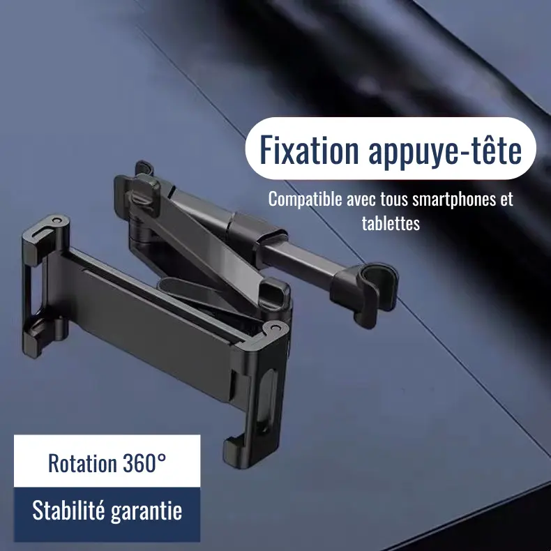 Console Multimédia Auto - Support Siège Arrière - Image 3
